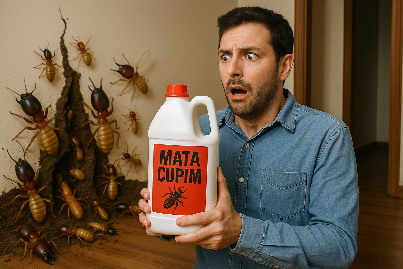 Descupinização Caseira Pode Sair Caro